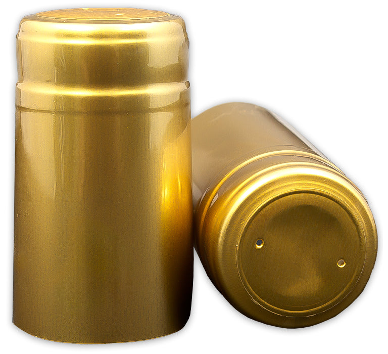 Bottle Shrink Capsules: Gold (30 Count)