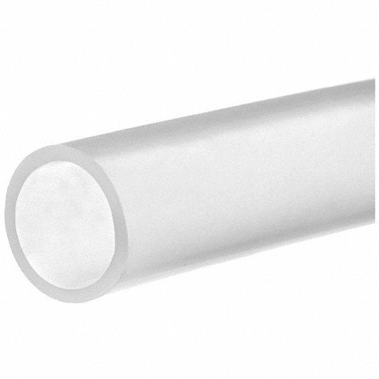 1 in. (I.D.) x 1.25 in. (O.D.) Clear Thick Wall Tubing