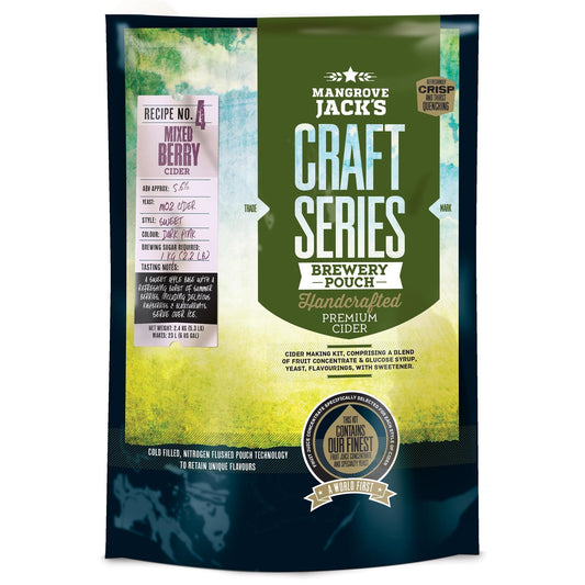 Mangrove Jack's Craft Series Cider Kit: Mixed Berry Cider