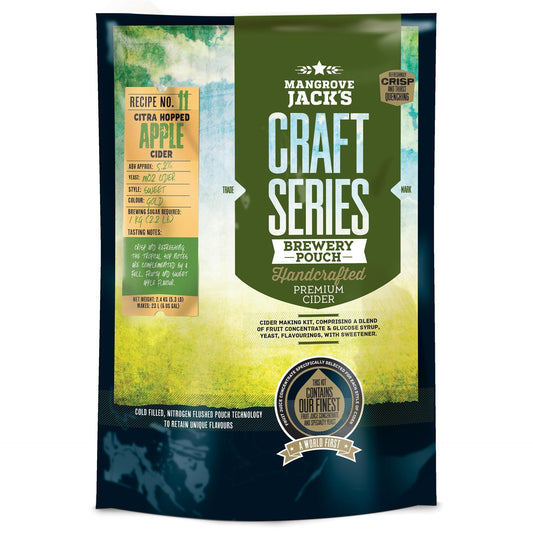 Mangrove Jack’s Cider Kit: Craft Series Dry Hopped Apple Cider