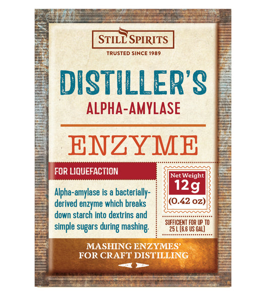 Still Spirits: Distillers Enzyme Alpha-Amylase (12g)
