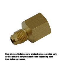 Male Flare 3/8" to 1/2" FPT (Brass)