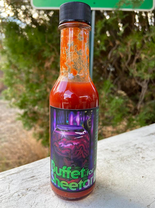 Horrifying Hot Sauce: Buffet for Sheetar Hot Sauce (5 oz.)