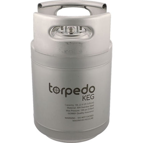 Torpedo Ball Lock Keg: Wide (2.5 Gallon)