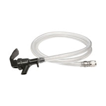 Hand Faucet with 4' Hose and 1/4" Flare Nut & Stem