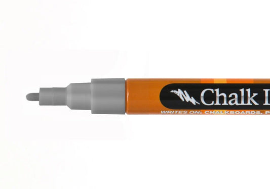Chalk Ink® Fine Tip Wet Wipe Chalk Marker: Metallic Sheet Metal (1 mm)