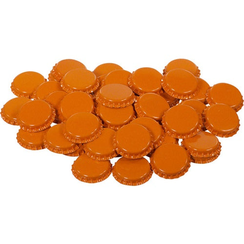 Bottle Caps: Orange