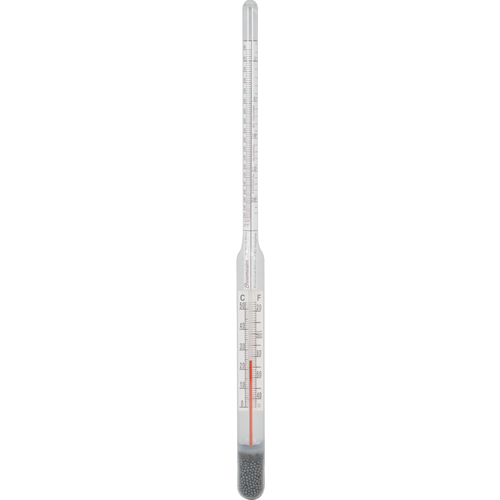 Hydrometer with Thermometer And Temperature Correction Scale (ThermoHydrometer)