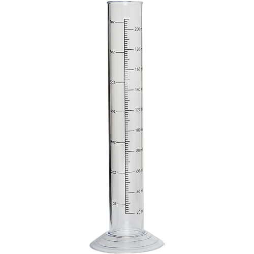 Hydrometer Flask: 10" (Plastic)