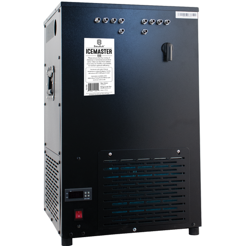 BrewBuilt® IceMaster 100 | Glycol Chiller | Bulkhead Sets for 5 Fermenters | 2600btu | 110V | 8 Gal. Tank Capacity