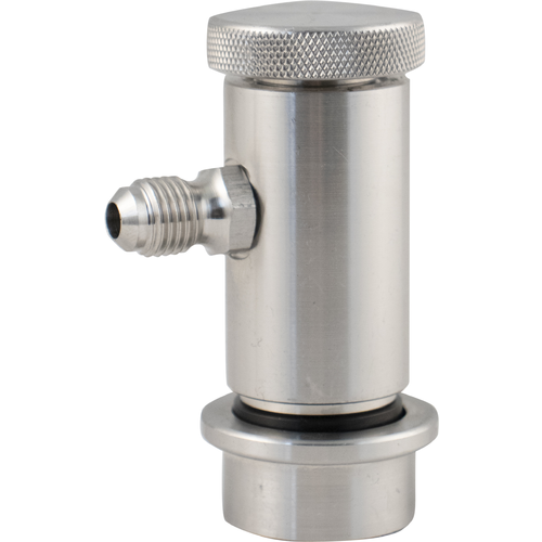 Flow Control Ball Lock Disconnect: Liquid Flare (Stainless)