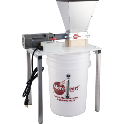 Motorized MaltMuncher Pro Grain Mill: 2 Roller