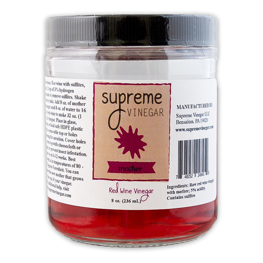 Supreme Vinegar Mother: Red Wine (8 oz.)