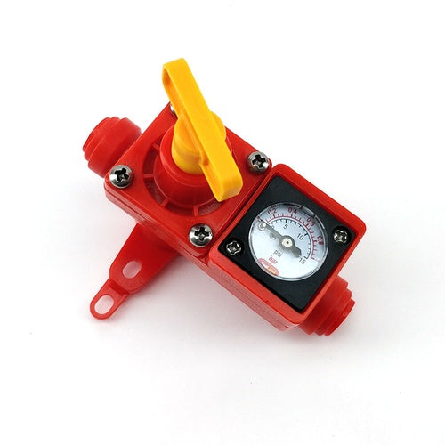 Duotight BlowTie 2 | Diaphragm Spunding Valve | Built-In Pressure Gauge | 0-15 PSI | 8 mm Duotight