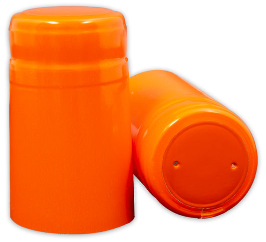 Bottle Shrink Capsules: Orange (30 Count)