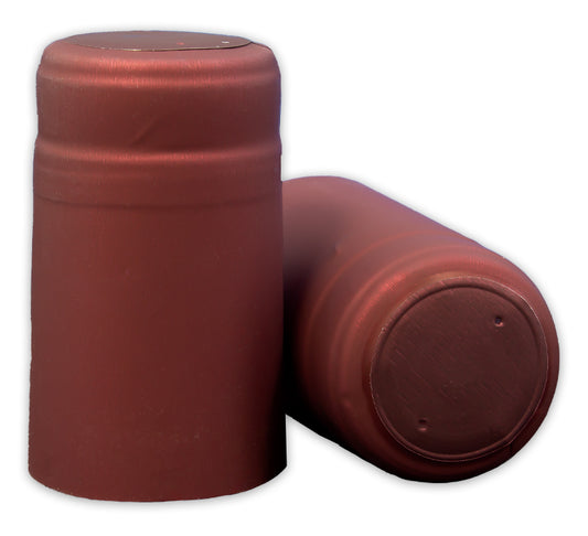 Bottle Shrink Capsules: Burgundy (30 Count)