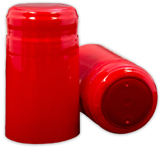 Bottle Shrink Capsules: Red (30 Count)