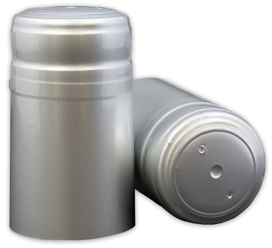 Bottle Shrink Capsules: Silver (30 Count)