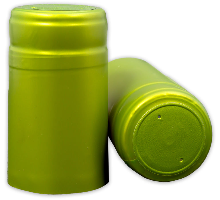 Bottle Shrink Capsules: Lime Green (30 Count)