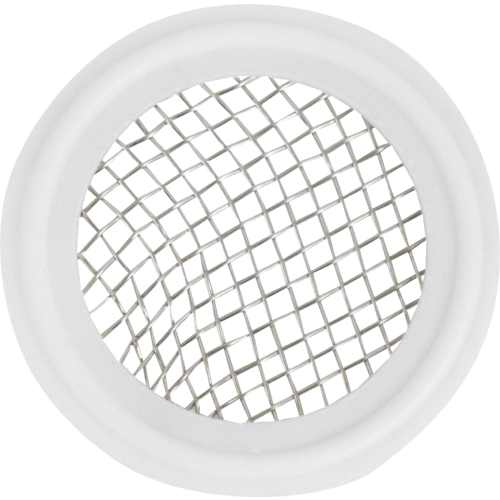 Tri-Clamp Gasket with Stainless Mesh Screen: 1.5 in. (Teflon)