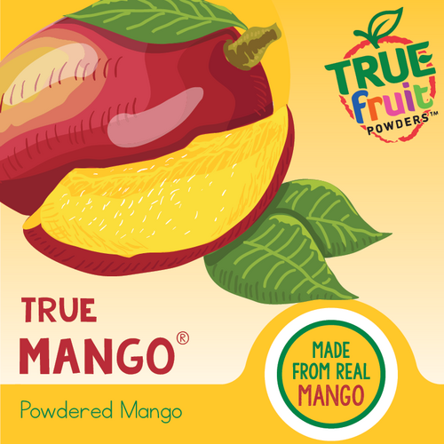 True Citrus® True Fruit Powders™ True Mango® Powdered Flavoring (Made from Real Mango) 4 oz.