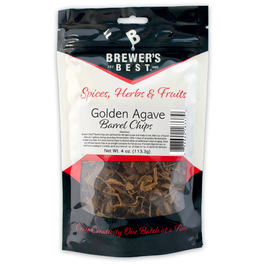 Golden Agave Barrel Wood Chips: 4 oz.