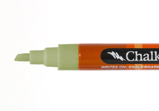 Chalk Ink® Chisel Tip Wet Wipe Marker: Green Tea (6 mm)