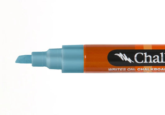 Chalk Ink® Chisel Tip Wet Wipe Marker: Electric Blue (6 mm)