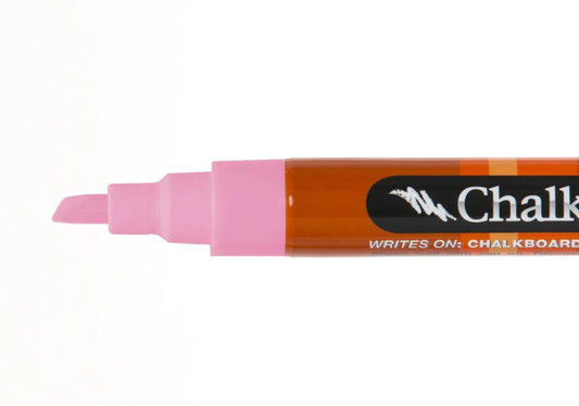 Chalk Ink® Chisel Tip Wet Wipe Marker: Piggy Bank Pink (6 mm)