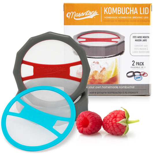 Masontops: Kombucha Lids