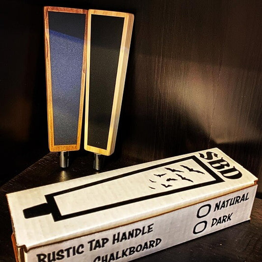 Chalkboard Tap Handle: Dark Finish