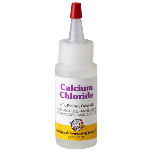 New England Cheese Making: Calcium Chloride Liquid (1 oz.)