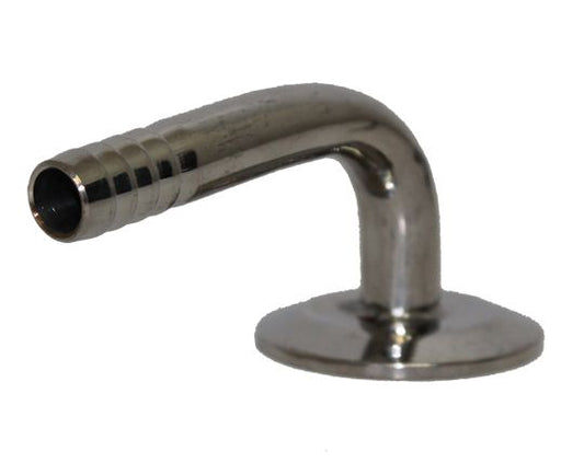 TC 1.5" x 90° 3/8" Barb