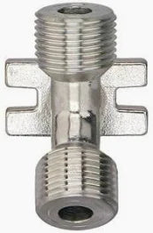 Beer Thread Wall Bracket: 45°, MBT x MBT