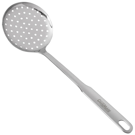New England Cheese Making: Curd Skimmer Ladle (Stainless)