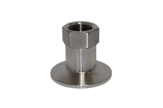 Tri Clamp 1.5" x 1/2" FPT